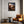 Tides of Times fine art landscape print framed above leather armchair – Jamil Slim Photography